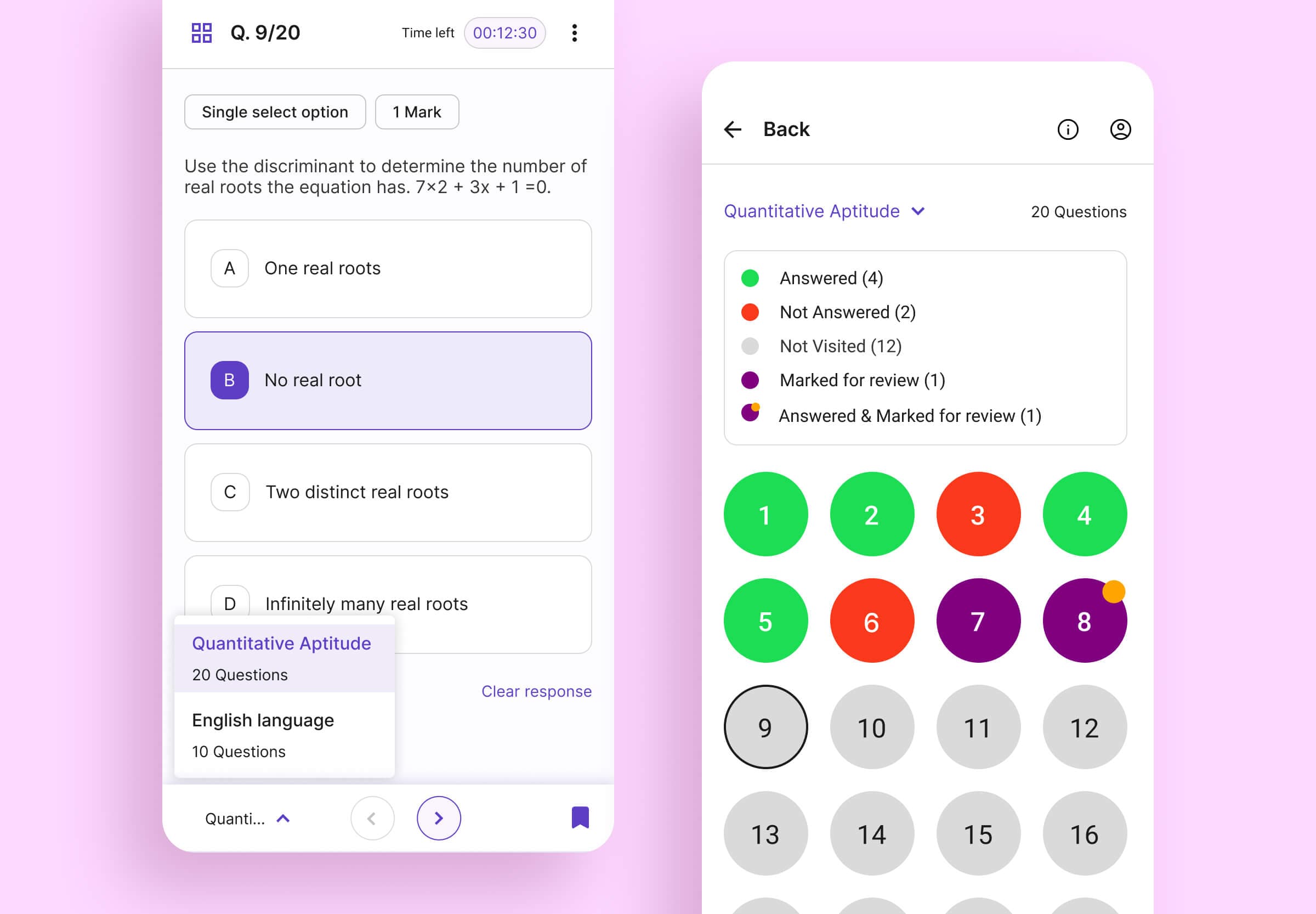 Building a smarter and cleaner Mock Test Experience